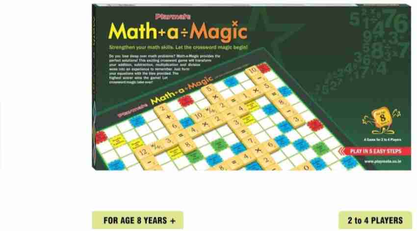Buy Playmate Math-A-Magic Board Game Online at Low Prices in India 