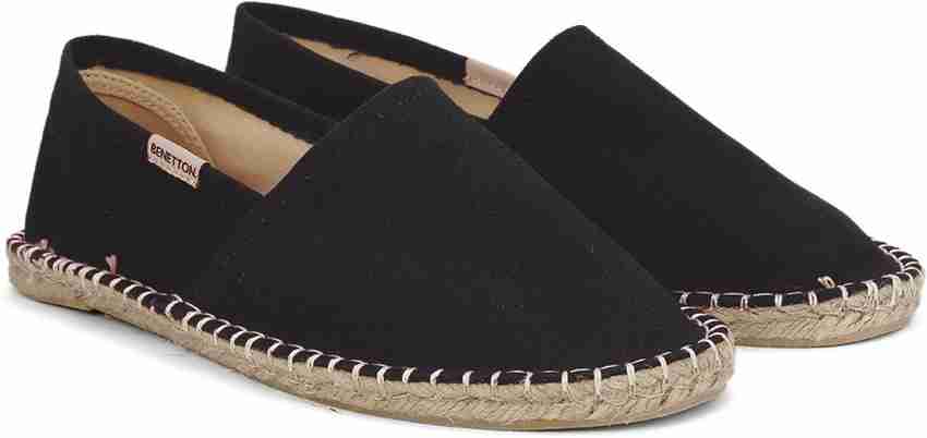 United Colors of Benetton Espadrilles For Men Buy Black Color United Colors of Benetton Espadrilles For Men Online at Best Price Shop Online for Footwears in India Flipkart