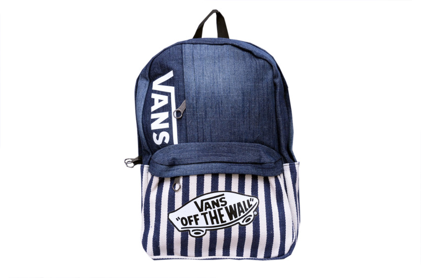 Vans denim backpack cheap