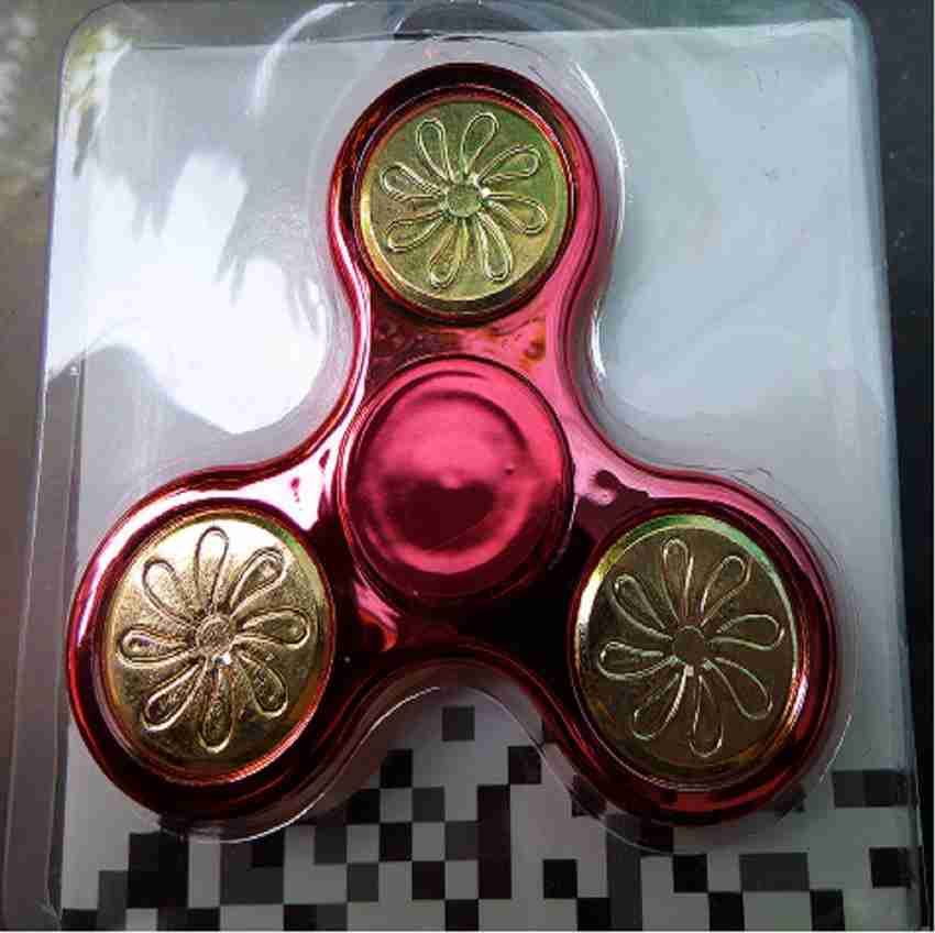 Fidget Surbhi Rare Premium Fidget Spinner Flower Red Color
