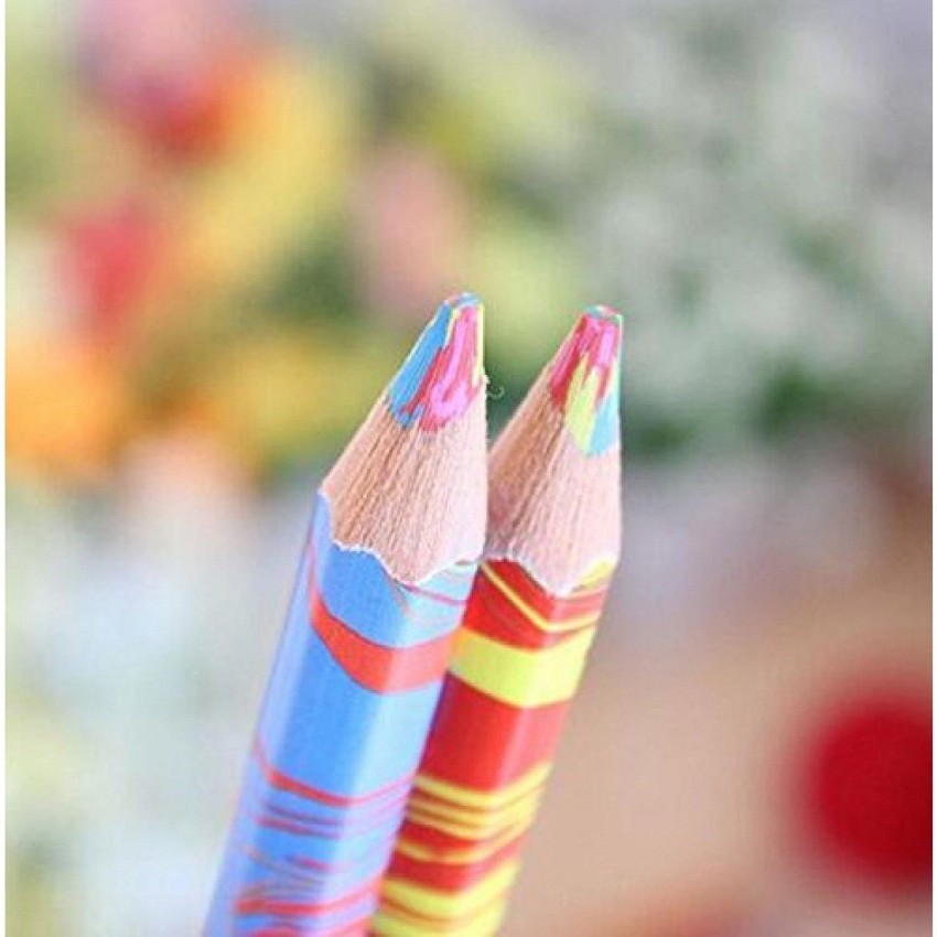 Rainbow Pencils For Kids Colored Pencils For Kids Fancy Pencils