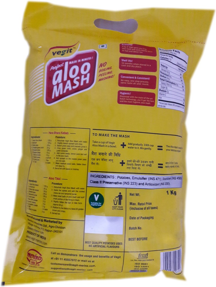 Aloo mash clearance