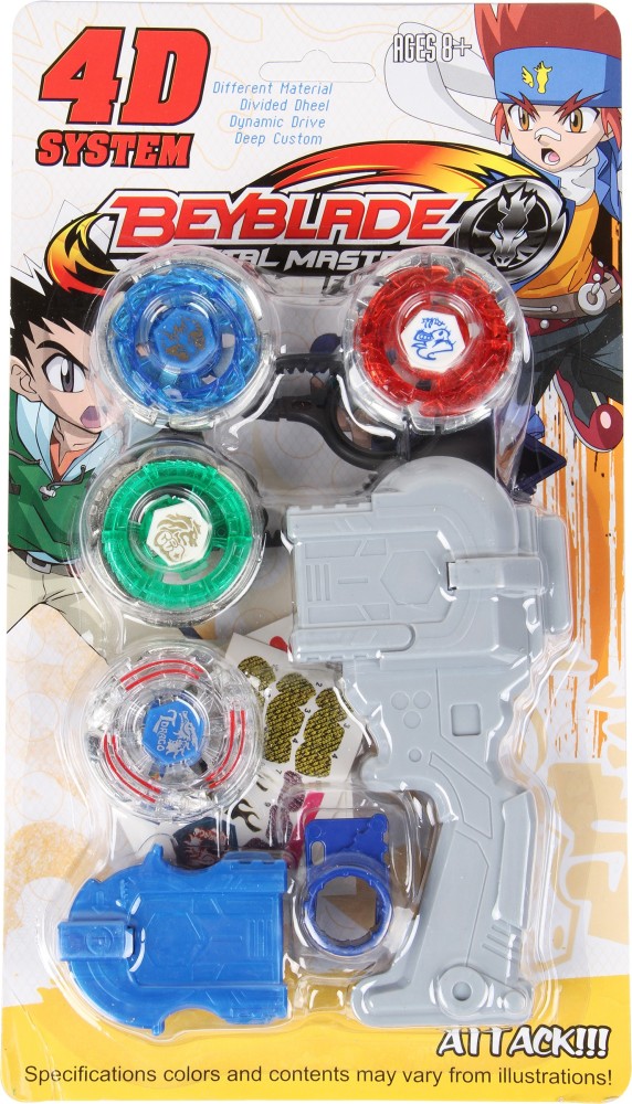 Toyvala Beyblade With Metal Fury 4D System Bey blade Spinning Toy