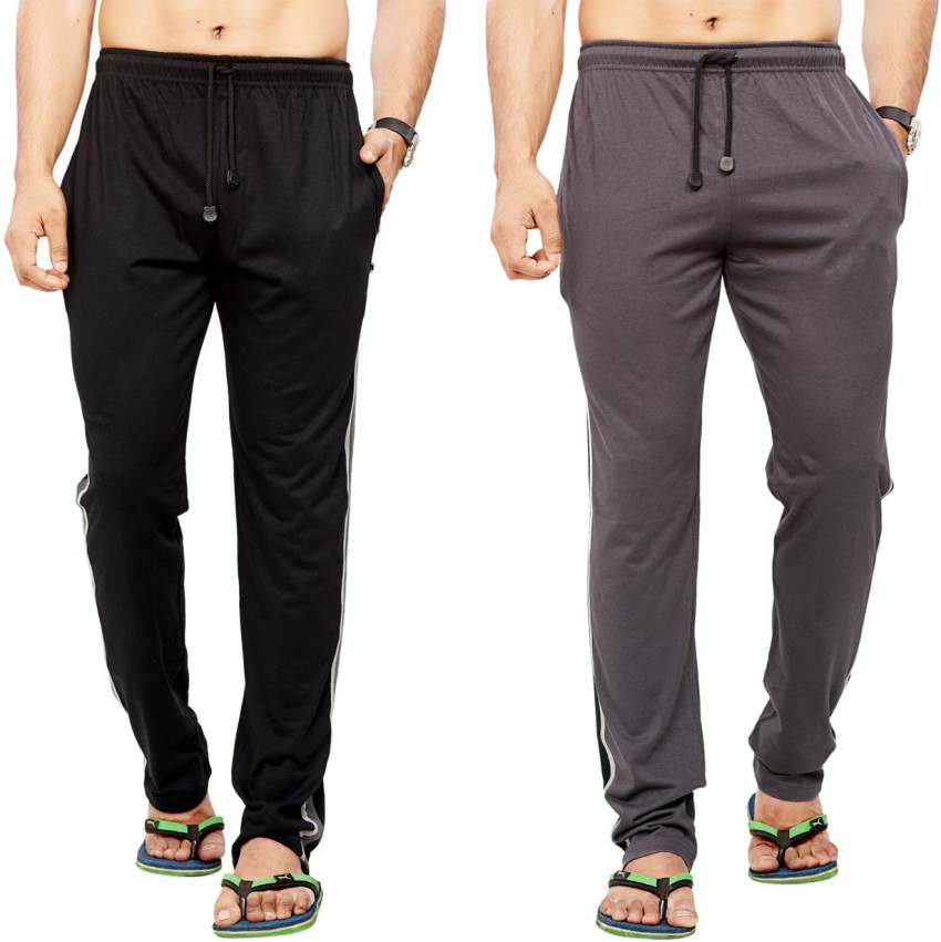 Bumchums Solid Men Blue Track Pants - Buy ASSORTED Bumchums Solid