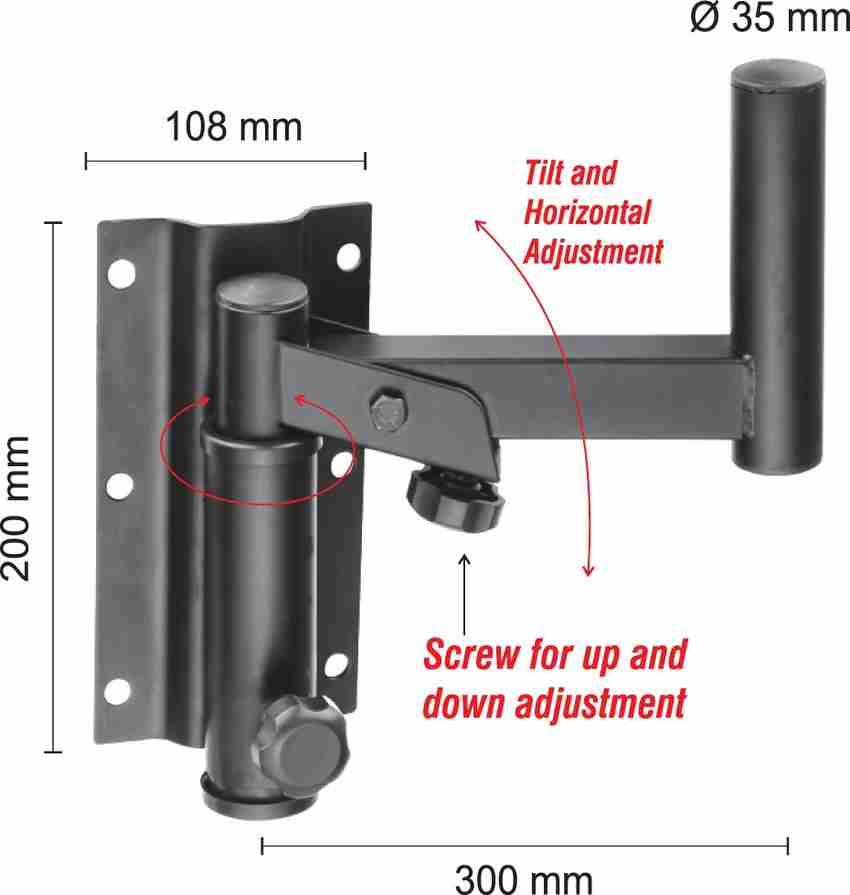 Mx speaker wall mount bracket stands best sale