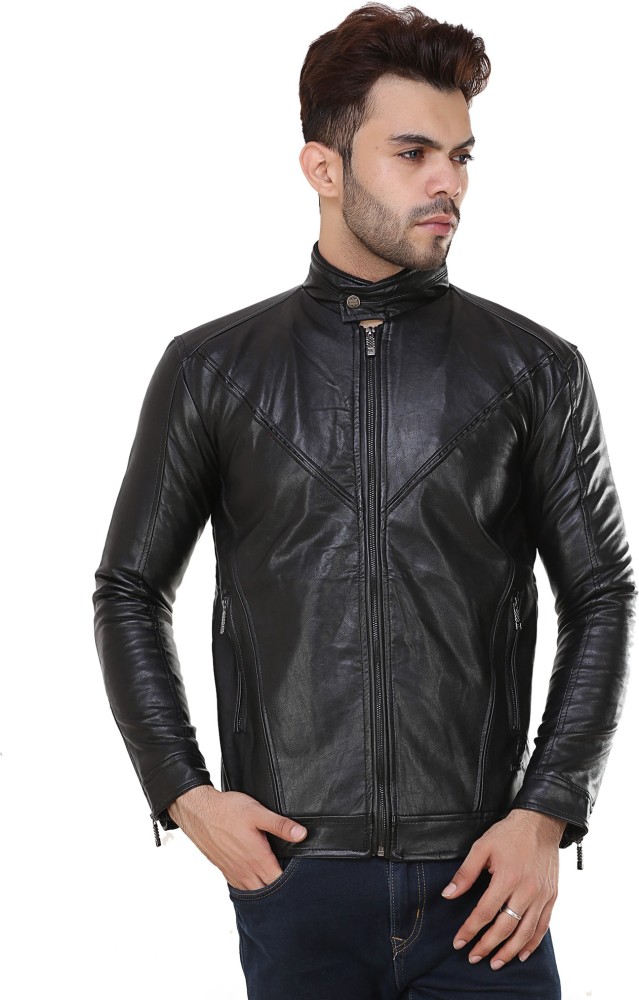 Leather sales coat flipkart