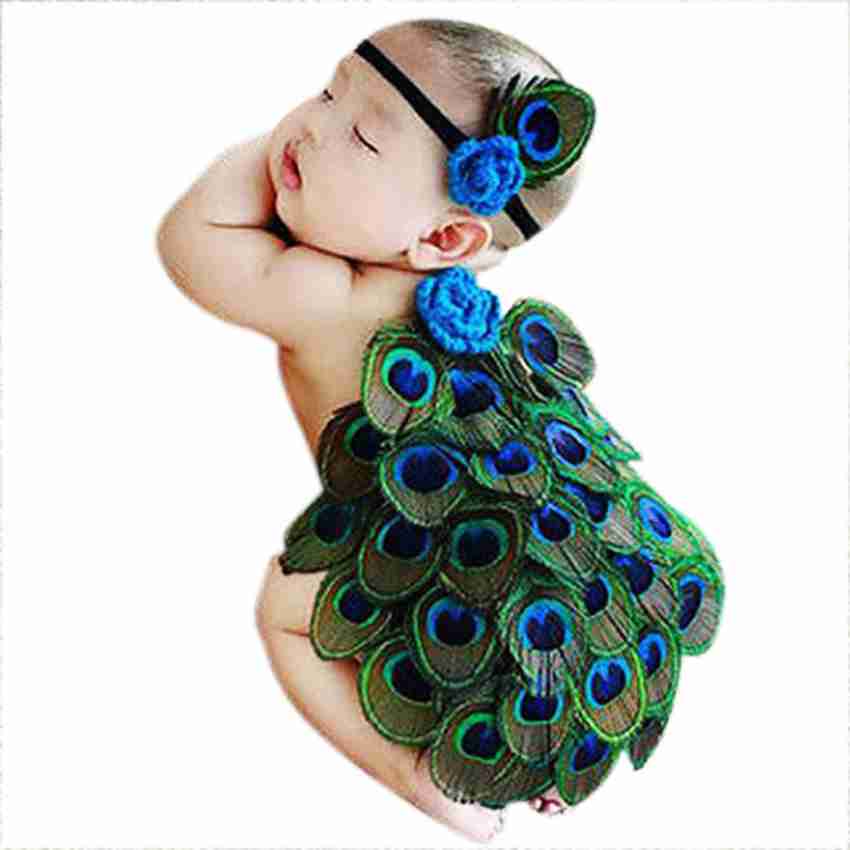 Peacock dress sale for baby