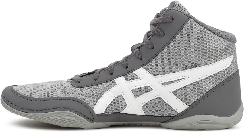 Asics MATFLEX 5 Wrestling Shoes For Men - Buy LIGHTGREY/WHITE/BLACK Color Asics  MATFLEX 5 Wrestling Shoes For Men Online at Best Price - Shop Online for  Footwears in India