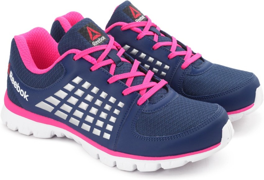 REEBOK ELECTRIFY SPEED Running Shoes For Women Buy BLUE SLR PNK MET SIL WHT Color REEBOK ELECTRIFY SPEED Running Shoes For Women Online at Best Price Shop Online for Footwears in India Flipkart