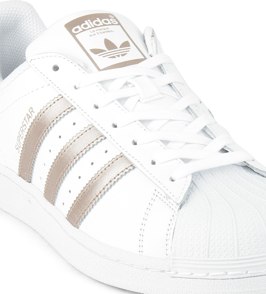 Adidas superstar shoes store womens rose gold