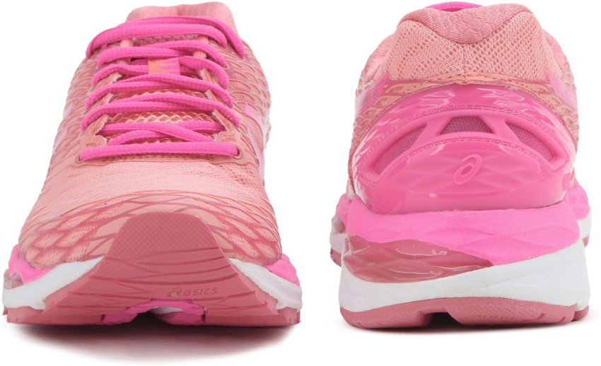 Asics GEL NIMBUS 18 Running Shoes For Women Buy PEACH MELBA HOT