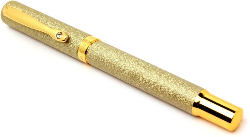 Ledos Royal Gold Jewel Marbled Designer New Fountain Pen