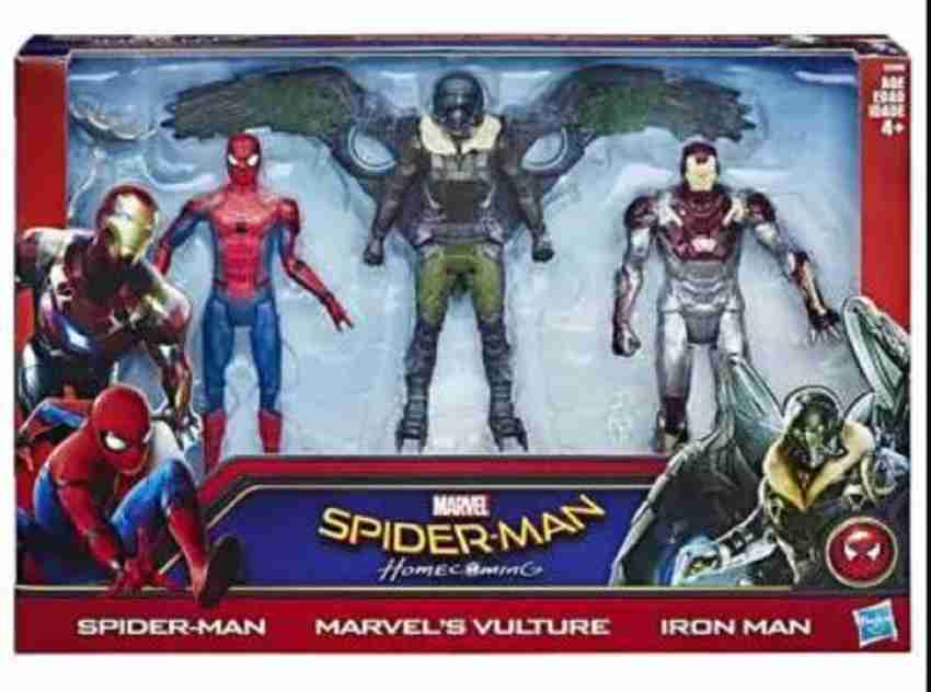 Marvel Pack de 4 POP! Marvel Spider-Man No way Home S3 Figurine 10cm