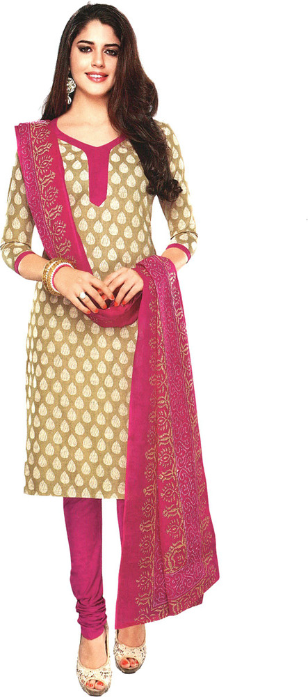 Reya Cotton Blend Printed Salwar Suit Material Price in India Buy Reya Cotton Blend Printed Salwar Suit Material online at Flipkart