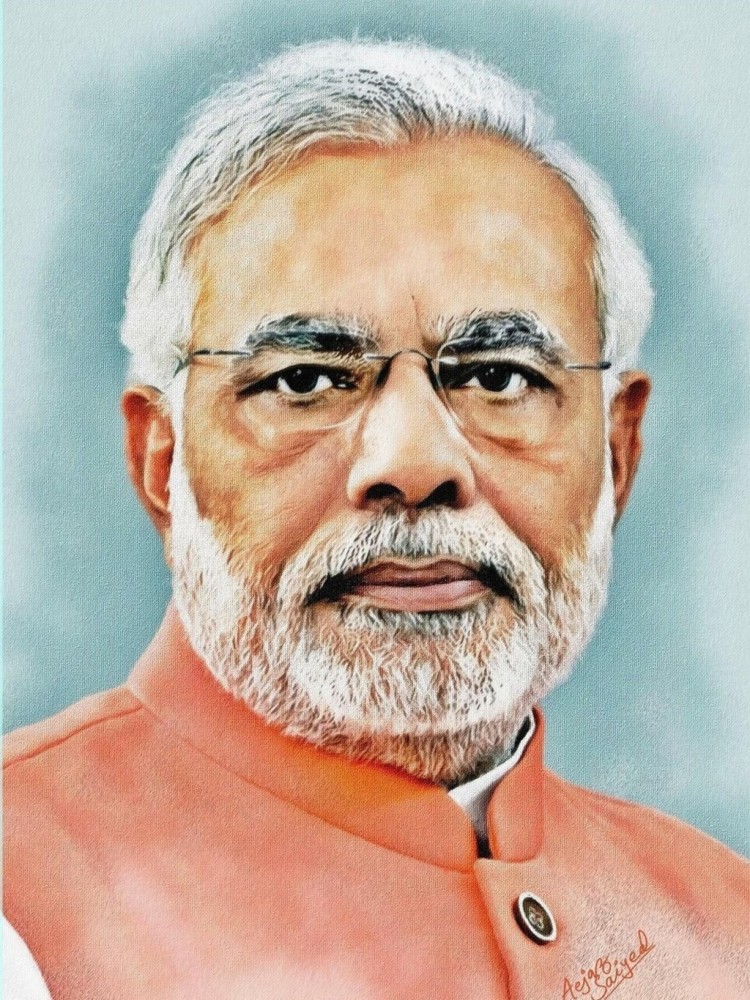 Narendra Modi Artwork Buy HighQuality Posters and Framed Posters Online   All in One Place  PosterGully