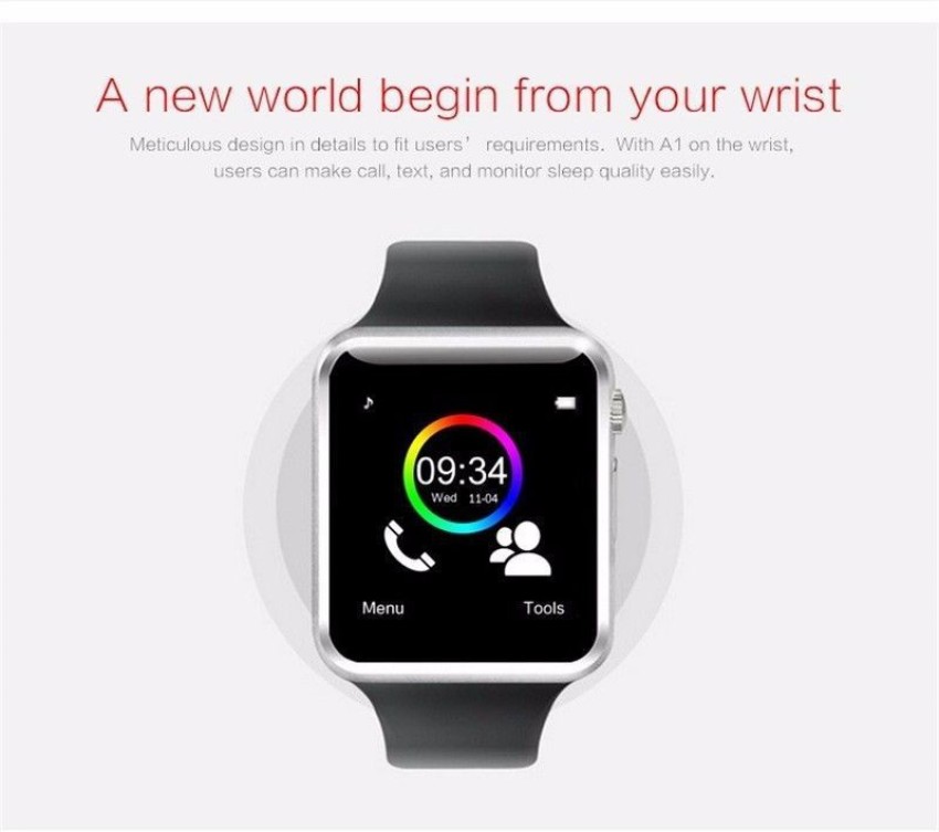 Especificaciones smartwatch online a1