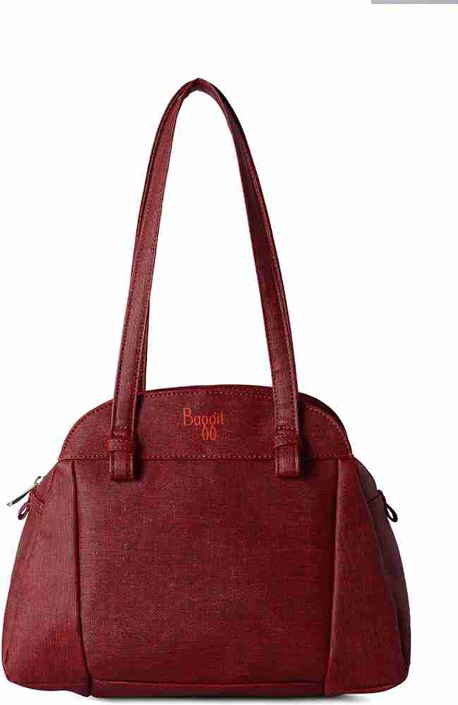 Buy Baggit Women Red Shoulder Bag Red Online Best Price in India