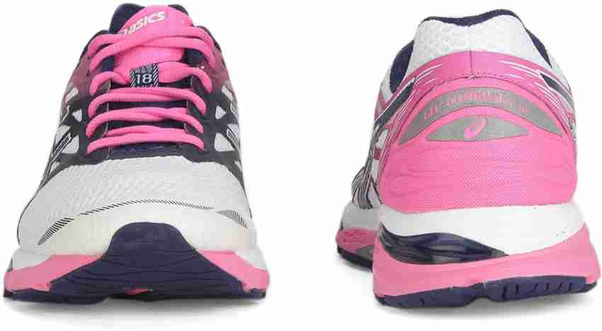 Asics gel cumulus 18 womens pink hotsell