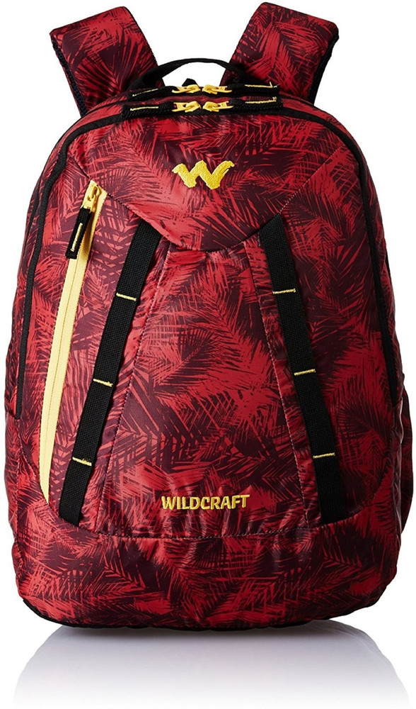 Wildcraft school 2024 bags red