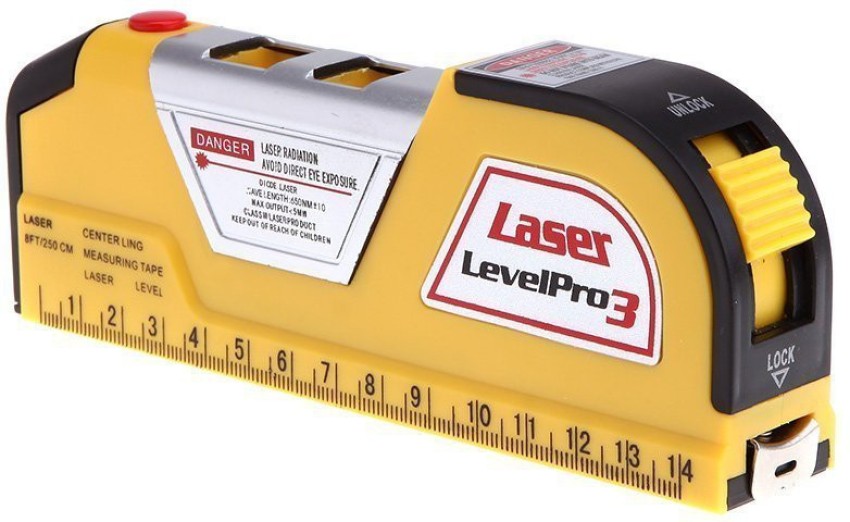 Laser Level Pro3 Horizontal Vertical 8FT 250cm Measuring