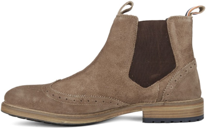 Brad brogue chelsea clearance boot