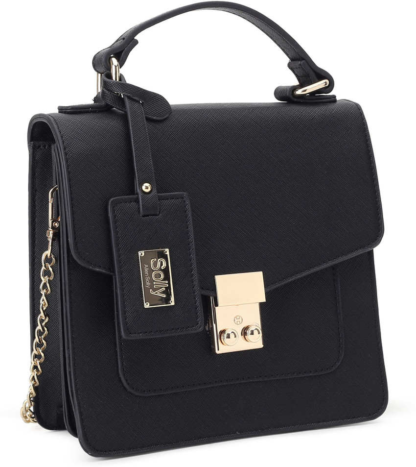 Allen Solly Black Sling Bag Sling bag Black Price in India Flipkart