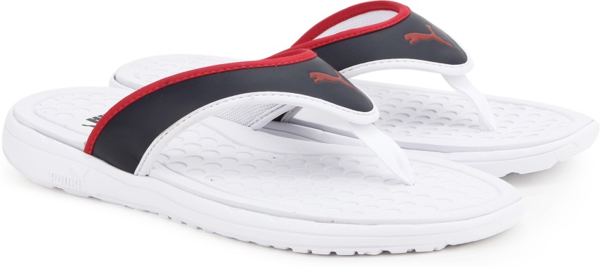 PUMA Men Lycus Slippers Buy White High Risk Red Peacoat Color PUMA Men Lycus Slippers Online at Best Price Shop Online for Footwears in India Flipkart