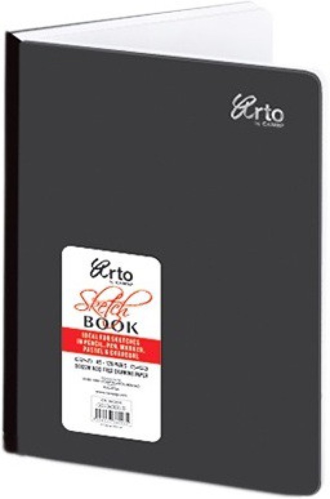 Campap Arto A5 Hard Cover Sketch book (Acid free drawing paper) Sketch Pad  Price in India - Buy Campap Arto A5 Hard Cover Sketch book (Acid free  drawing paper) Sketch Pad online
