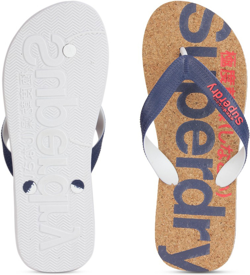 Superdry cork flip flops discount