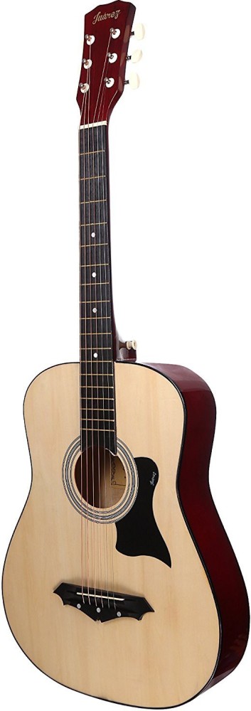 Juarez JRZ38C NAT Acoustic Guitar Linden Wood Ebony Right