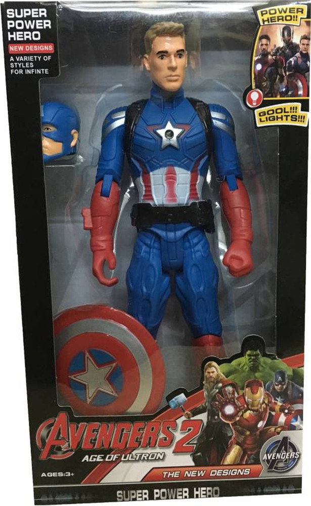 Origin Avengers Age Of Ultron Captain America Action Figure