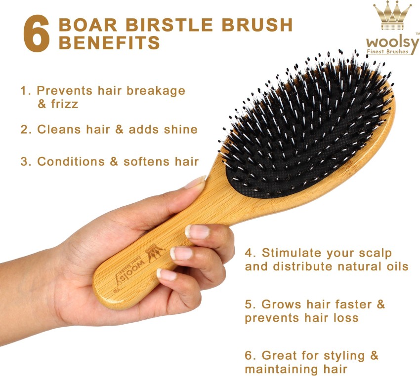 6 Benefits of Boar Bristle Brushes