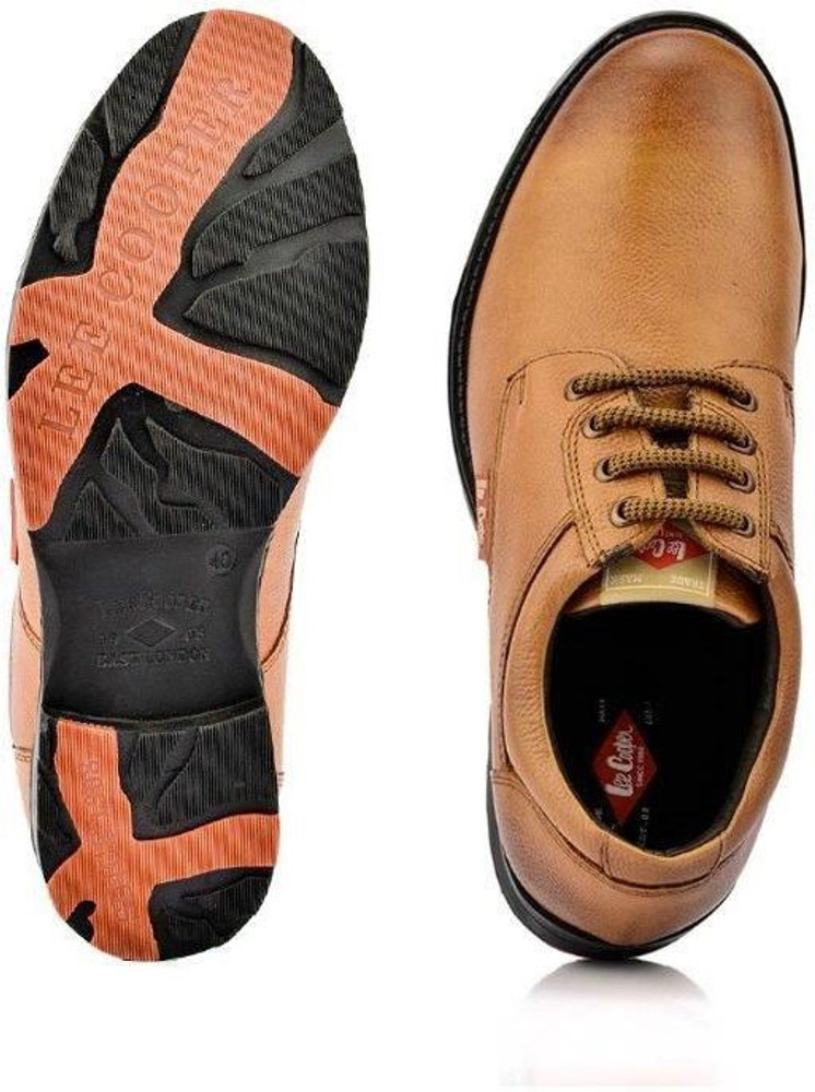 LEE COOPER Lace Up For Men Buy Tan Color LEE COOPER Lace Up For Men Online at Best Price Shop Online for Footwears in India Flipkart