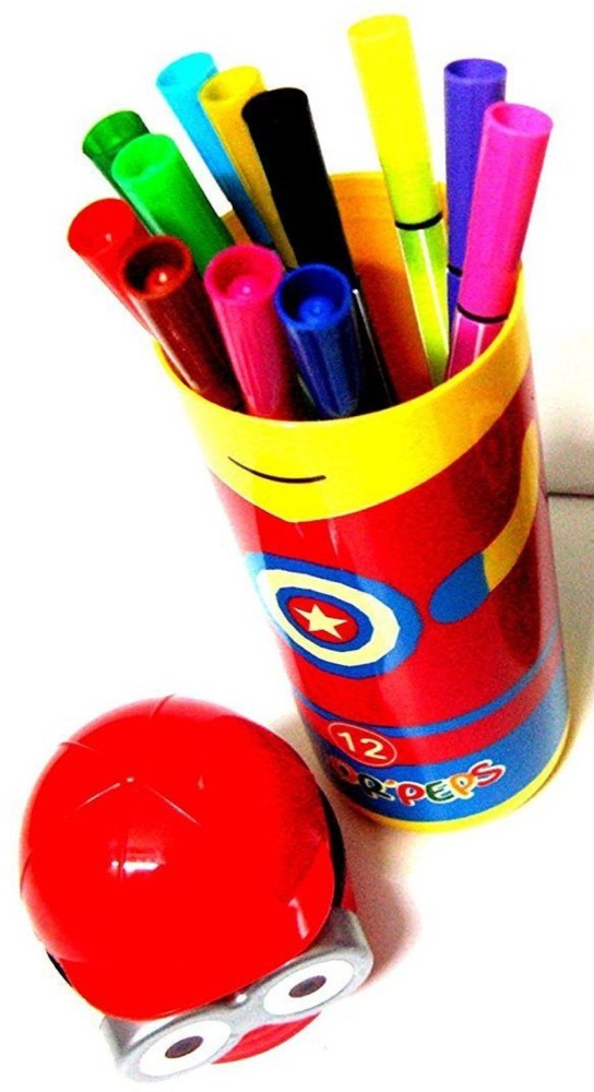 Dot Markers Acrylic Paint Pens - Set of 12 - Life of Colour