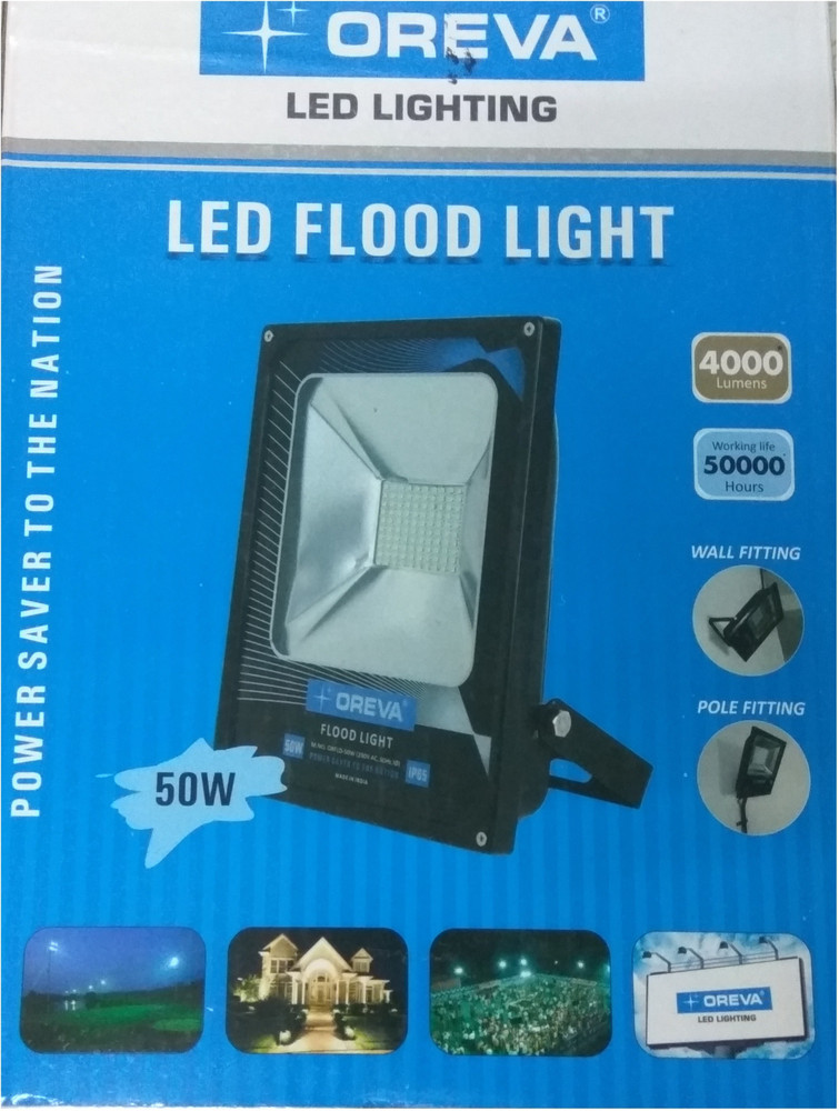 Oreva flood light 50 watt price hot sale