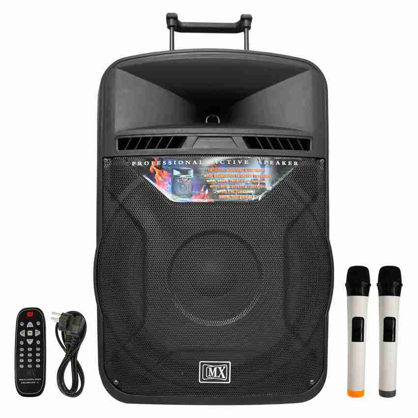 Mx 18 multimedia deals speaker trolley