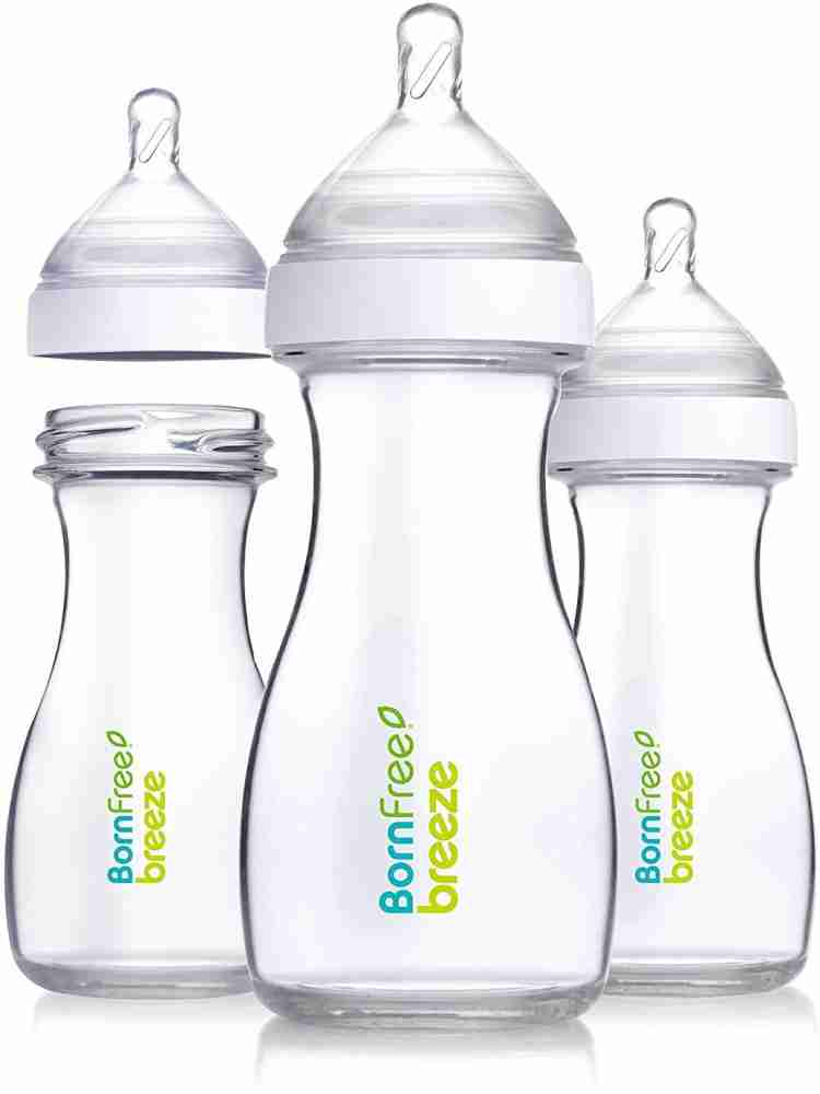 born free breeze glass bottles