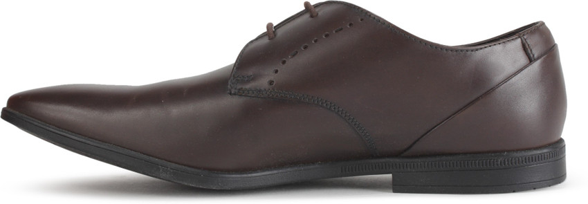 CLARKS Bampton Lace Walnut Leather Lace Up For Men Buy Brown