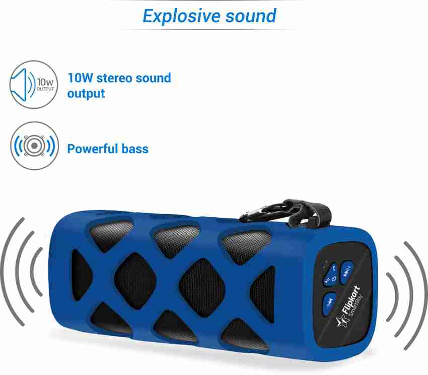 Flipkart smartbuy 10w powerful bass clearance bluetooth speaker