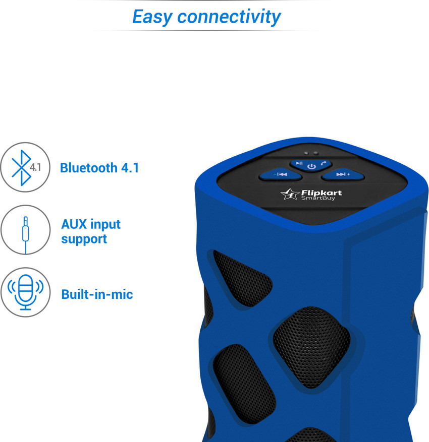 Flipkart smartbuy 10w powerful bass best sale bluetooth speaker