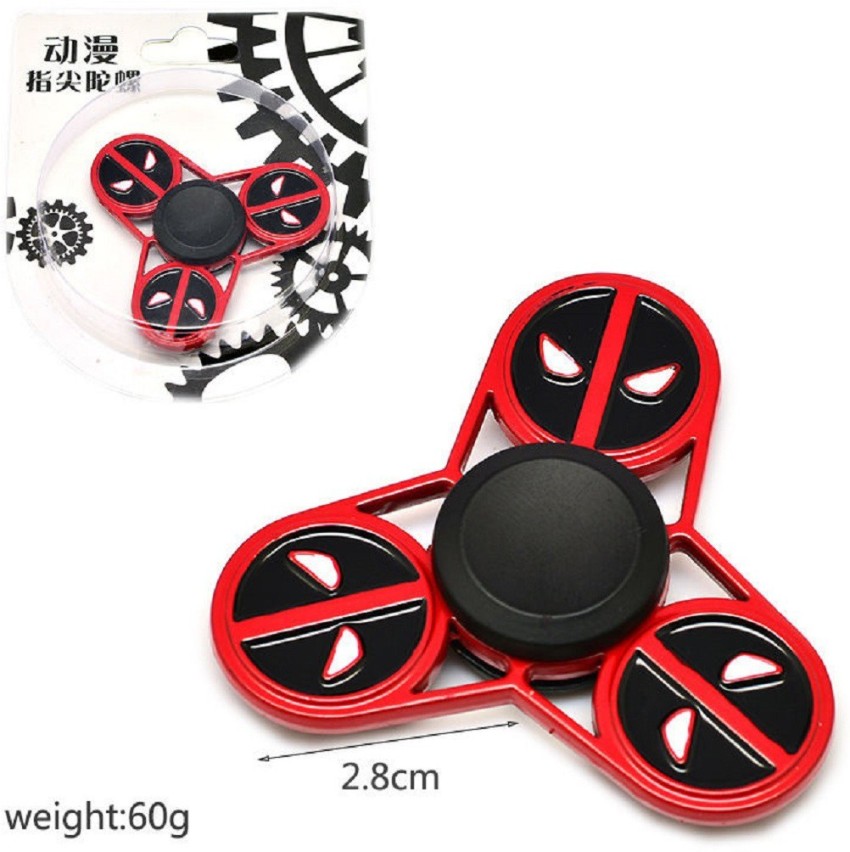 Alloy Red Hand Fidget Spinner Long Time Rotation Hand Ninja