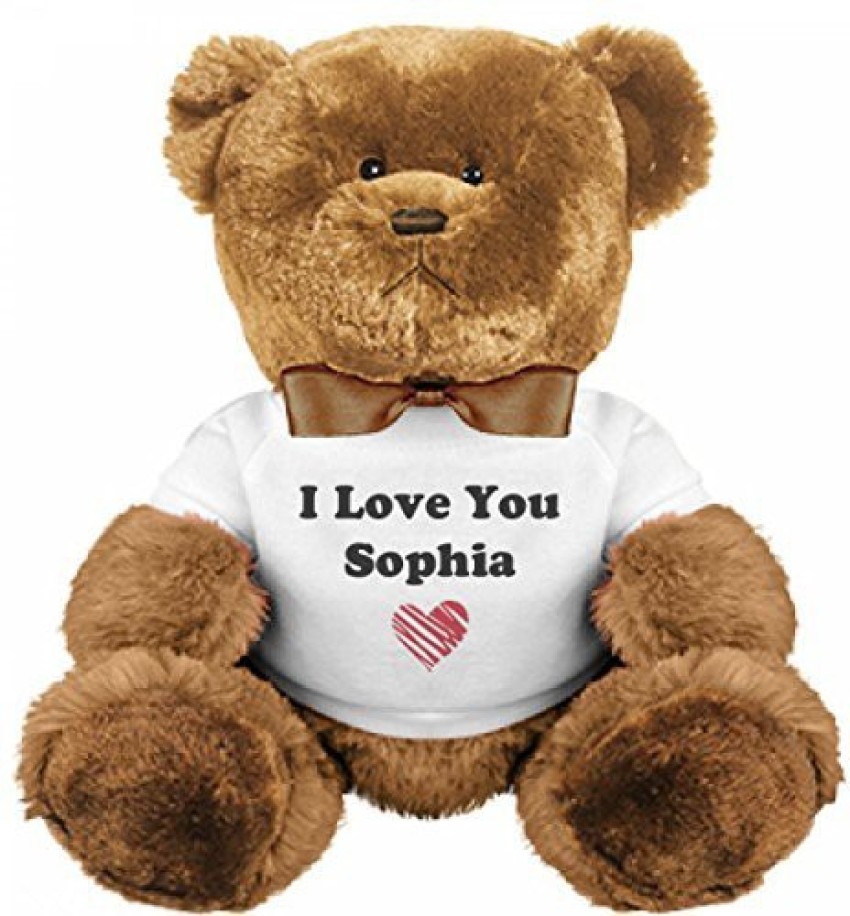 Funnyshirts Org I Love You Sophia Romantic Valentines Gift Plush