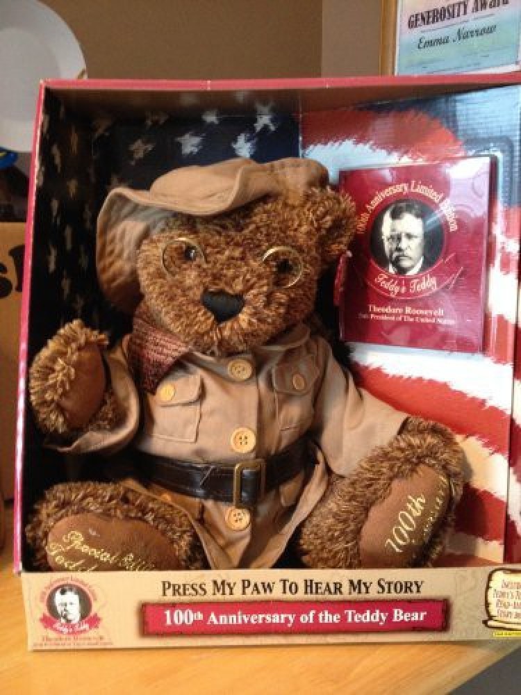 teddy roosevelt 100th anniversary bear