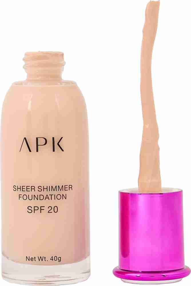 Buy Professional sheer radiance by color adapt sheer shimmer foundation  40ml Online at Low Prices in India 