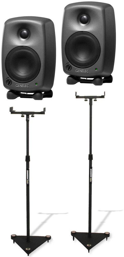 White studio 2025 monitor stands