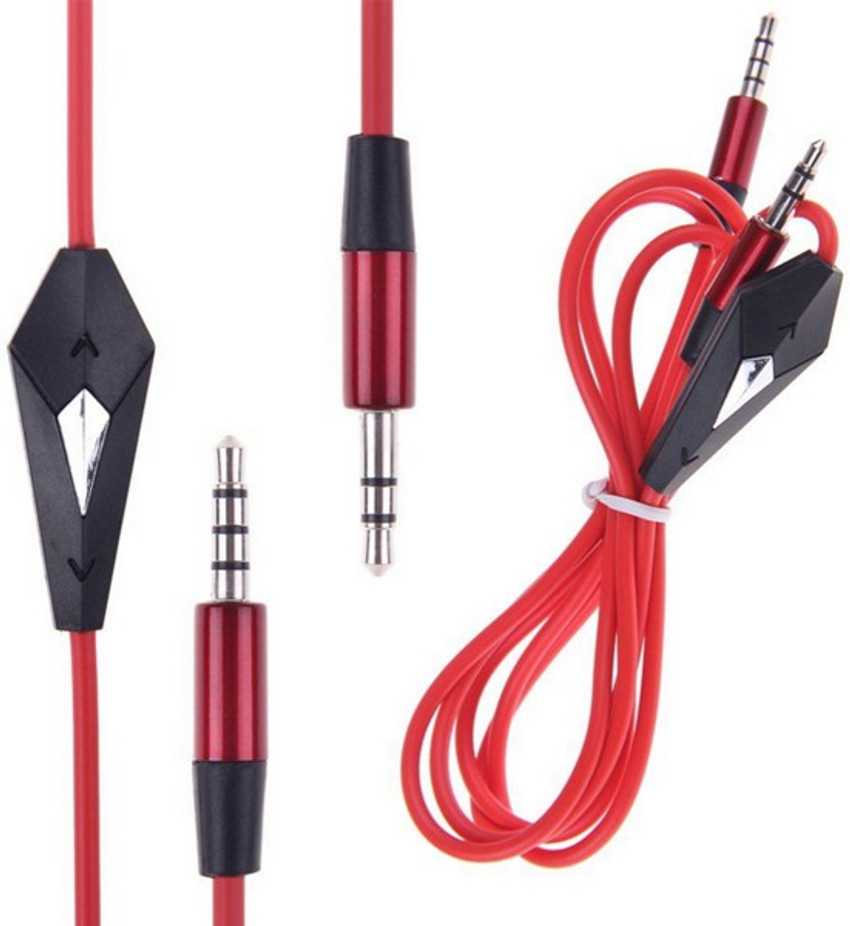 RETRACK 3.5mm to 3.5mm AuXCable With Mic Talk Handsfree On Your Car Stereo And Wirelsss Headset headphone USB Adapter RETRACK Flipkart