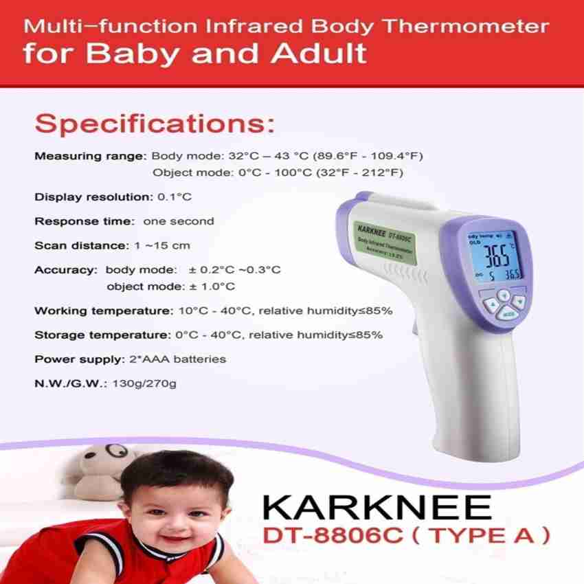 Multi-function Infrared Forehead Body Thermometer Adult Baby