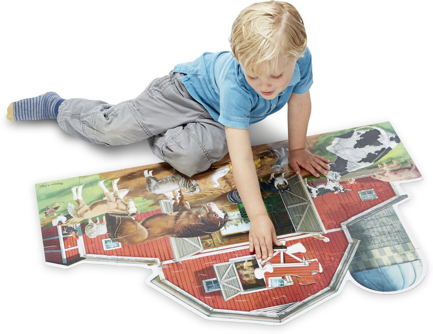 Melissa and sale doug barn puzzle