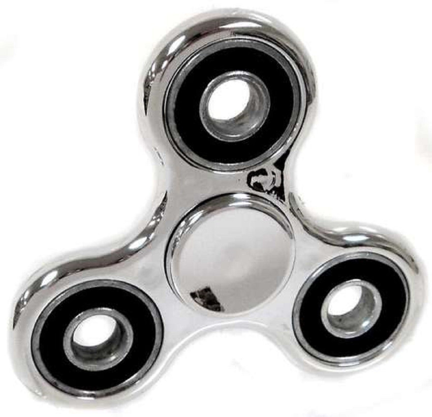 Silver fidget shop spinner