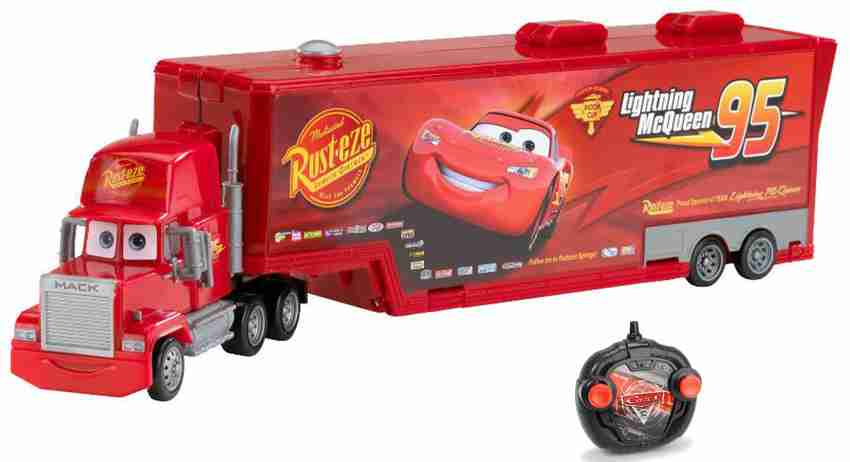 VSHINE Turbo Mack Remote control Truck Transporter Theme Lightning McQueen Cars Team 1 24 Scale Red Turbo Mack Remote control Truck Transporter Theme Lightning McQueen Cars Team 1 24 Scale